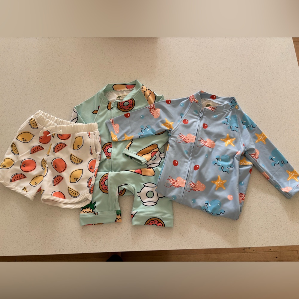 Monica & Andy Swimsuits - 3 Swimsuits 24 Months
